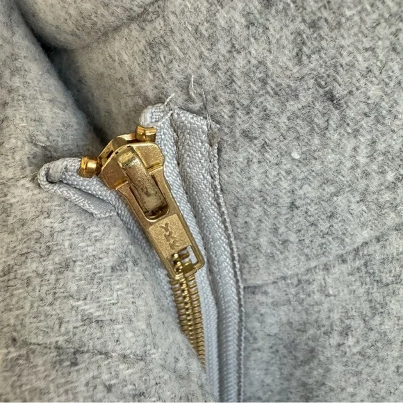 ☀️NEW☀️J. Crew Light Gray City Coat - Picture 9 of 13